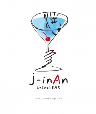 j-inAn illustration logo